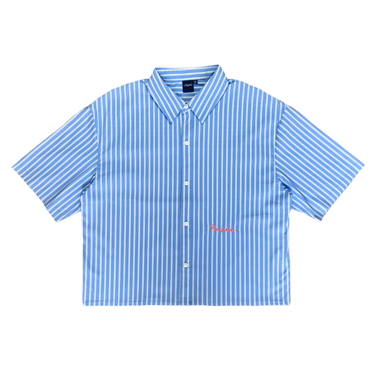 Blue Pinstriped Shirt