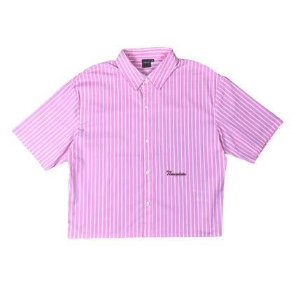 Pink Pinstriped Shirt